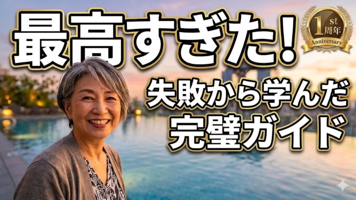 【今だけ無料】うめきた温泉 蓮 1周年完全ガイド！67歳が教える失敗しないプロの回り方