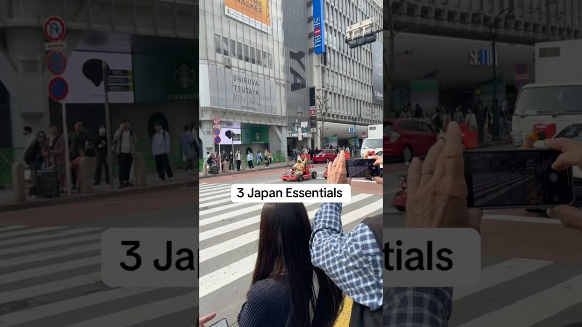 3 Japan Essentials für die perfekte Reise!