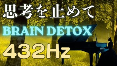 【432Hz 森林浴】自然の力で脳疲労をデトックスする安眠ピアノ | Forest Therapy & Brain Detox | 8 Hours