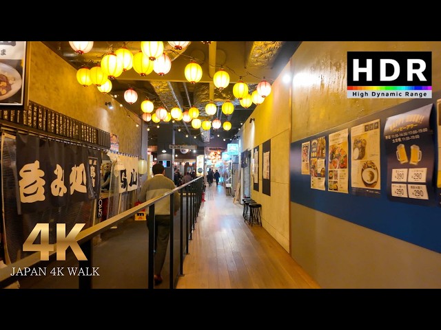 [4K 60fps HDR] 20:00 ASOBUILD/JAPAN/Yokohama/Walk 2026.3.10/10℃