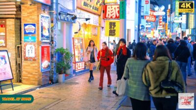 4K HDR Japan travel 2026 | Walk in Shibuya (渋谷) Tokyo Japan | Relaxing Natural City ambience