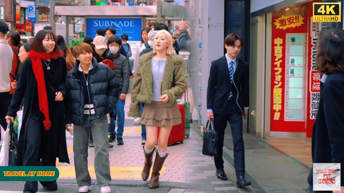 4K HDR Japan travel 2026 | Walk in Shinjuku（新宿）Tokyo Japan | Relaxing Natural City ambience