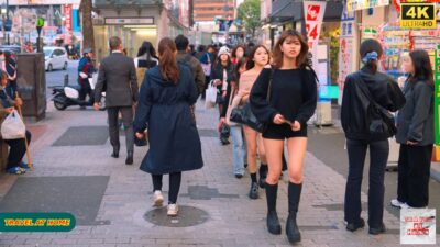 【4K HDR】Tokyo Shibuya Walk 🇯🇵 | Cloudy Afternoon in Busy Streets of Japan