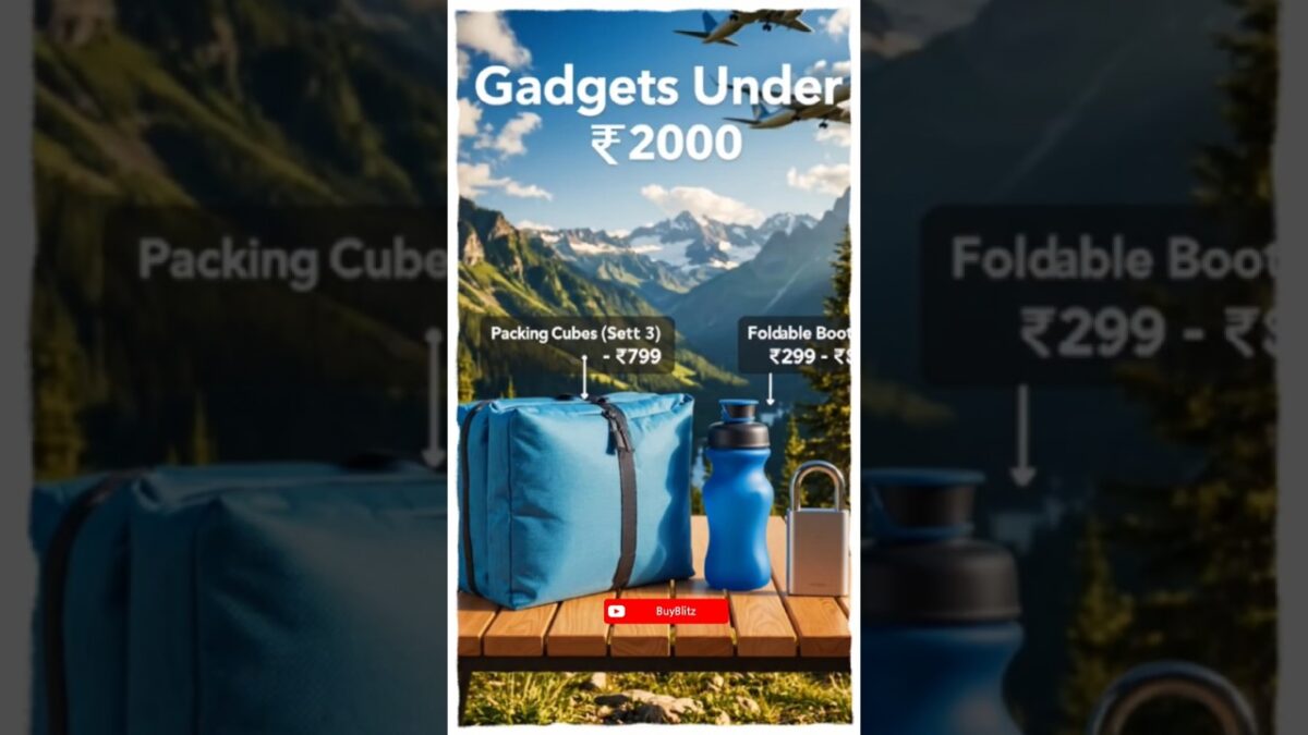 7 Must-Have Travel Gadgets Under ₹2000 ✈️ | @BuyBlitz
