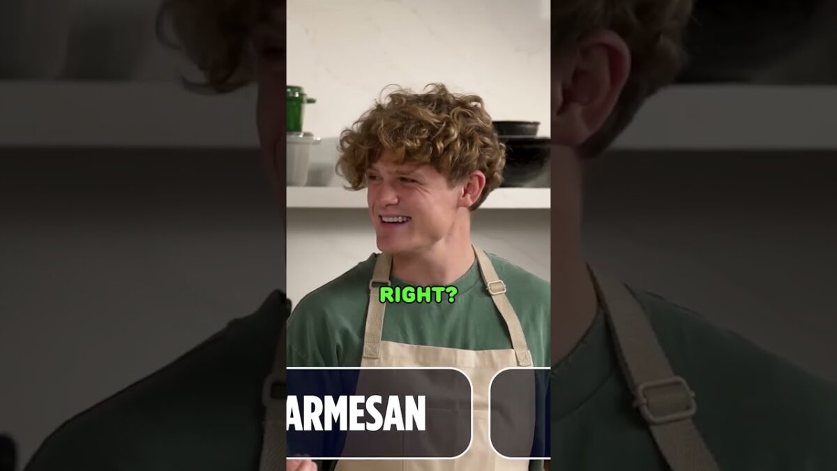 Can Ryan Guess What’s In Pesto? @NickDiGiovanni