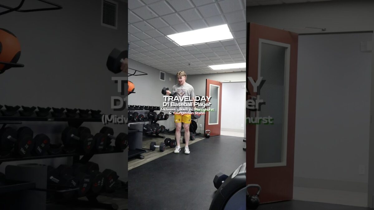 D1 TRAVEL DAY to Midweek Games!🔥#collegebaseball #d1athlete #gameday #travelday #travelessentials