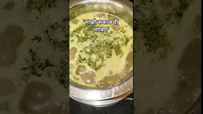 सकाळचा स्वयंपाक आणि घराची आवराआवर | Daily Morning Routine #Shorts #MarathiVlog