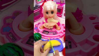 Doll Morning Routine Playset, Relaxing Toys Unboxing & ASMR #shorts