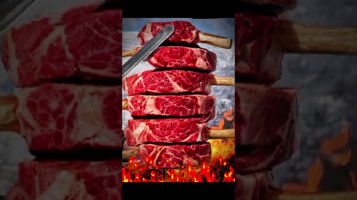 Massive Tomahawk Steak Cooked | ASMR Cooking