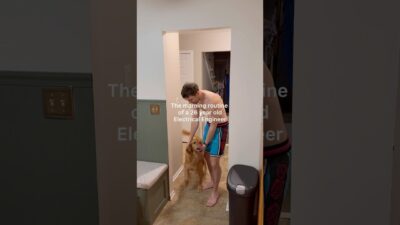 Morning Routine of a 26 year old Electrical Engineer💡#dayinthelife #morningroutines #engineer