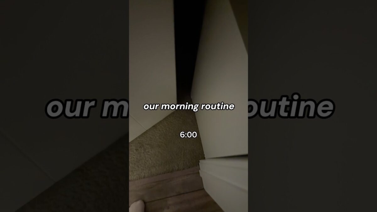 Our morning routine ☀️ #morningroutine #babyroutine #momlife