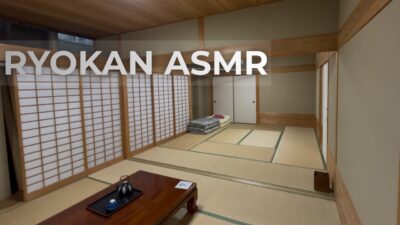 Preparing a Traditional Japanese Futon Bed | Ryokan 4K ASMR