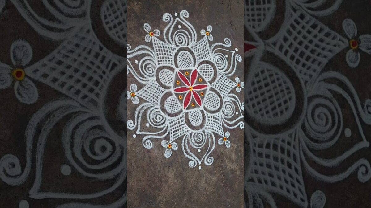 Simple Morning Routine.#indianart #tamil #traditional #drawing #rangoli