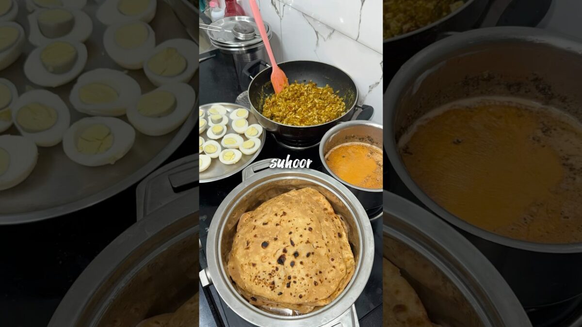 Suhoor with me 💫 #ramadan #morning #routines #fajr #suhoor #islamic #islam #trending #foryou