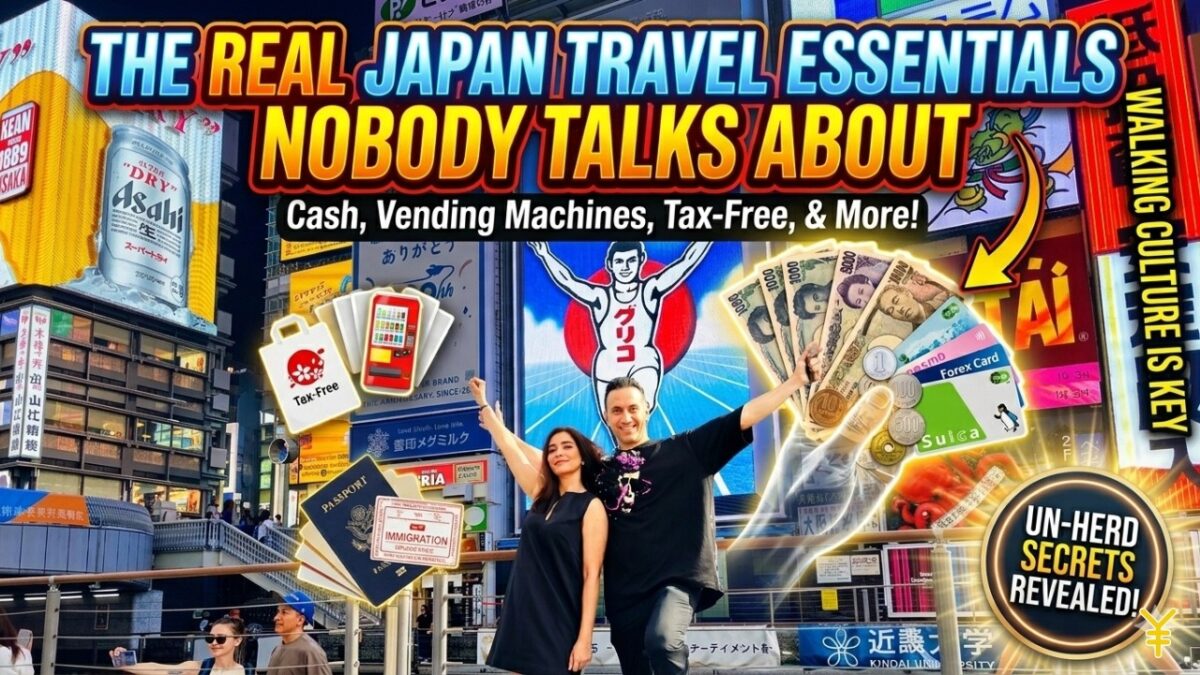 The Real Japan Travel Essentials Nobody Talks About
