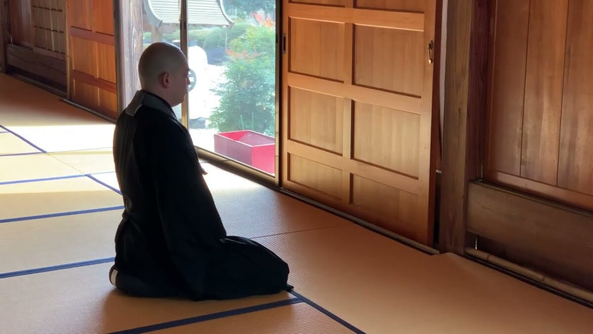 UnmonjiZENpractice 禅寺、雲門寺での座禅体験