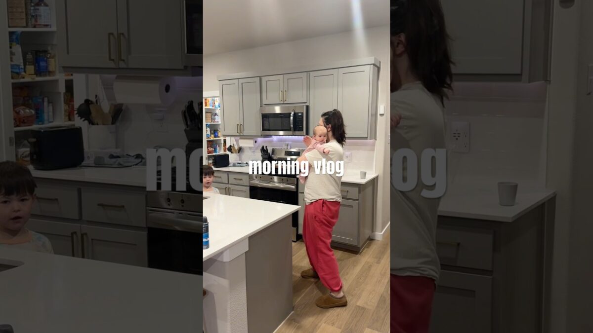 WE DONE DID IT #MomLife #MorningRoutine #SchoolMorning #MomOfFour #Shorts