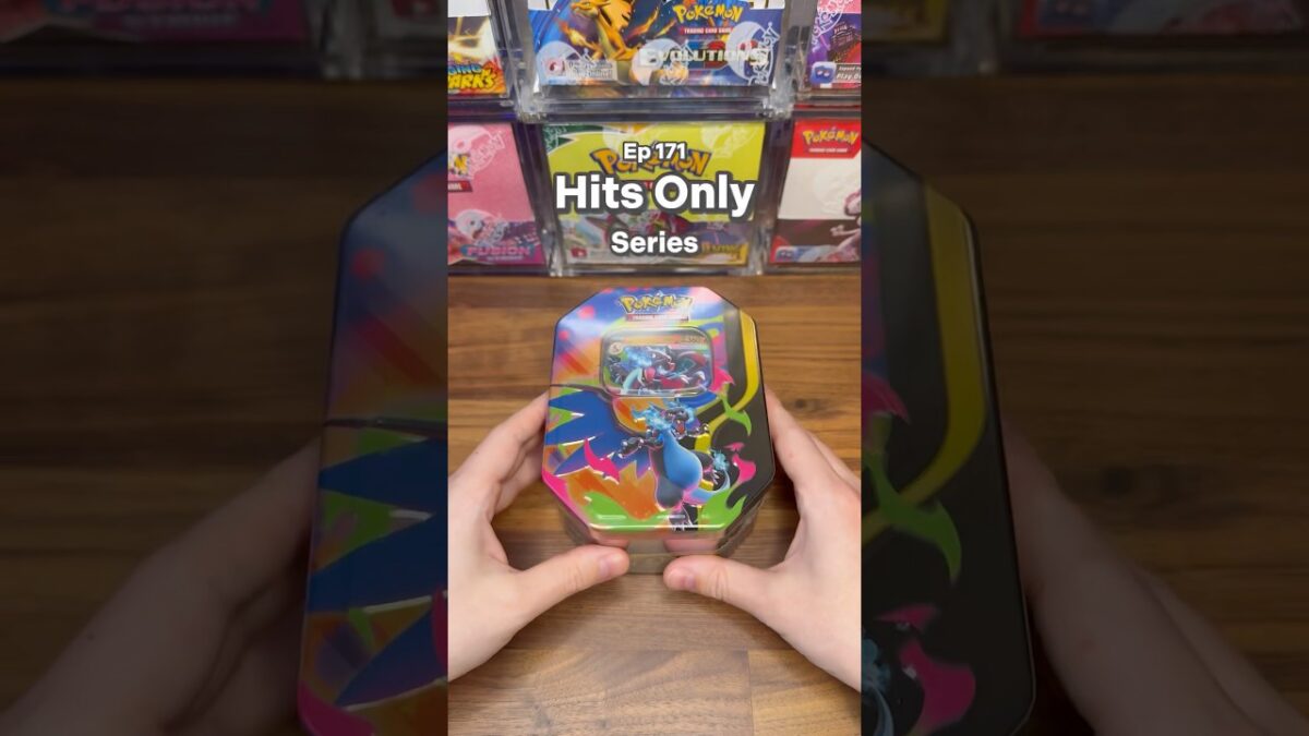 What’s In These Charizard Mega Tins? Hits Only Episode 171