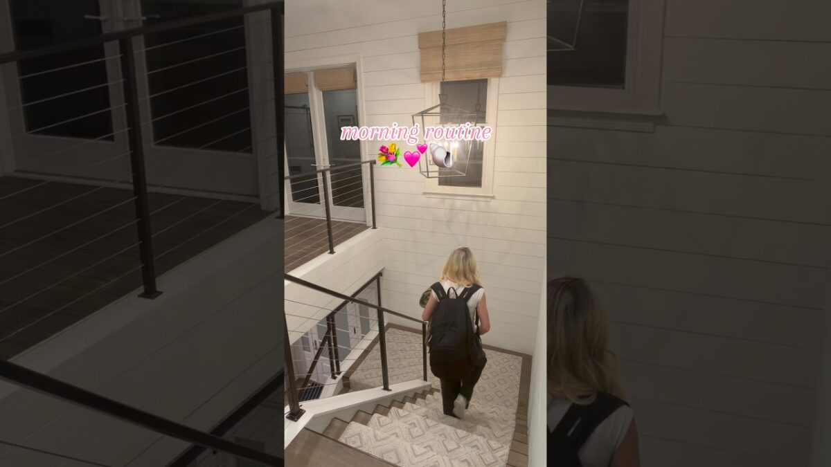 morning routine! tried something new! #mymorningroutine #aesthetic #cleantok preppyparadise-12