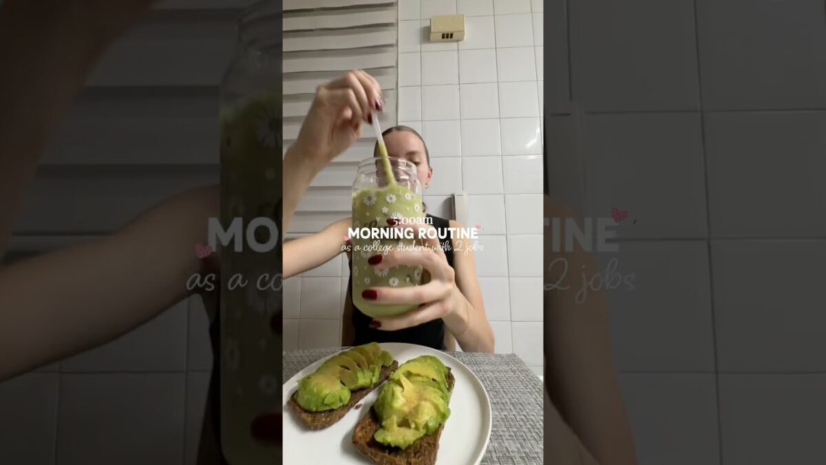 my 5am productive college morning routine🤍 #morningroutine #collegevlog #collegestudent