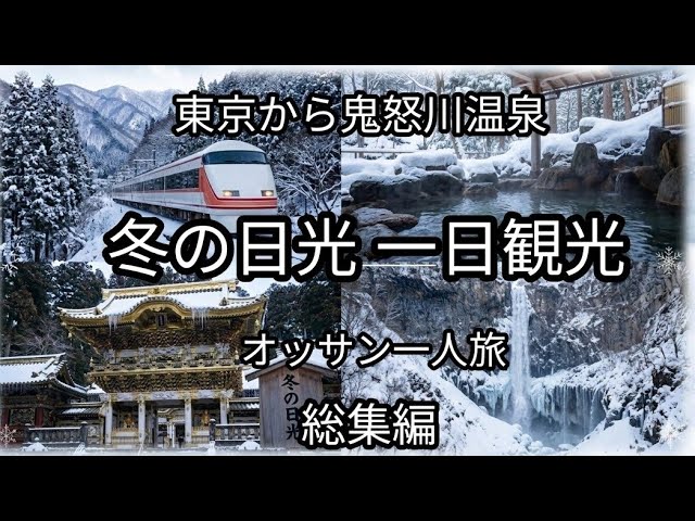 冬の日光 一日観光 オッサン一人旅 東京から鬼怒川温泉