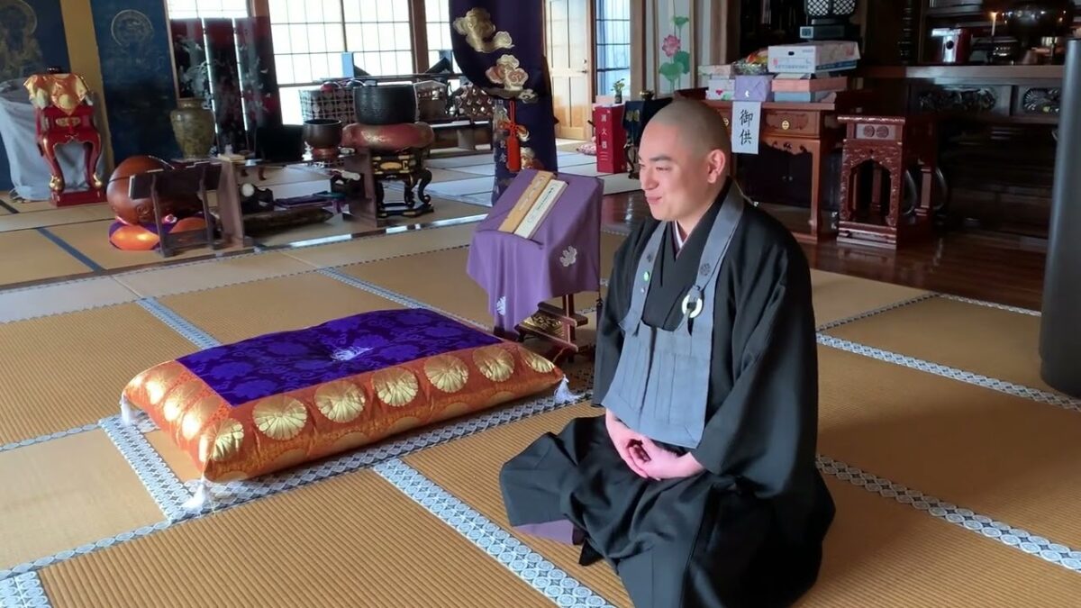 禅寺で座禅体験、その入り口から（日本語版