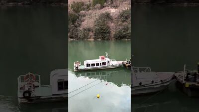 大牧温泉乗り場　富山一人旅