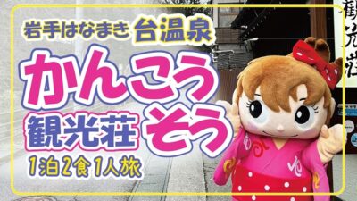 台温泉 観光荘 一泊二食 ひとり旅