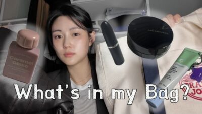 what’s in my bag? | 촬영있던 날, 파우치, 전투복;;