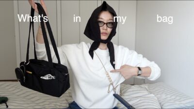 春のwhat’s in my bag