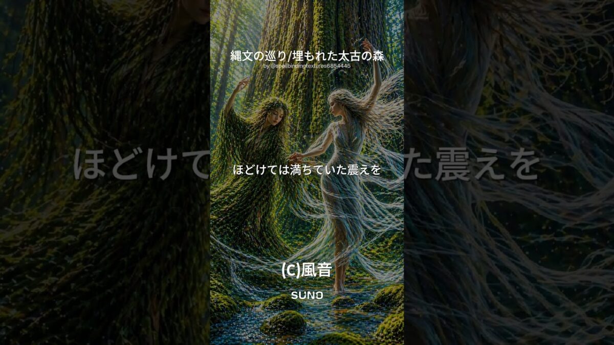 #縄文の巡り #森羅万象 #アンビエント #癒し音楽 #瞑想音楽 #森林浴 #自然音楽 #精霊＃風＃沈黙#AmbientMusic#HealingMusic #ForestSpirit #Jomon