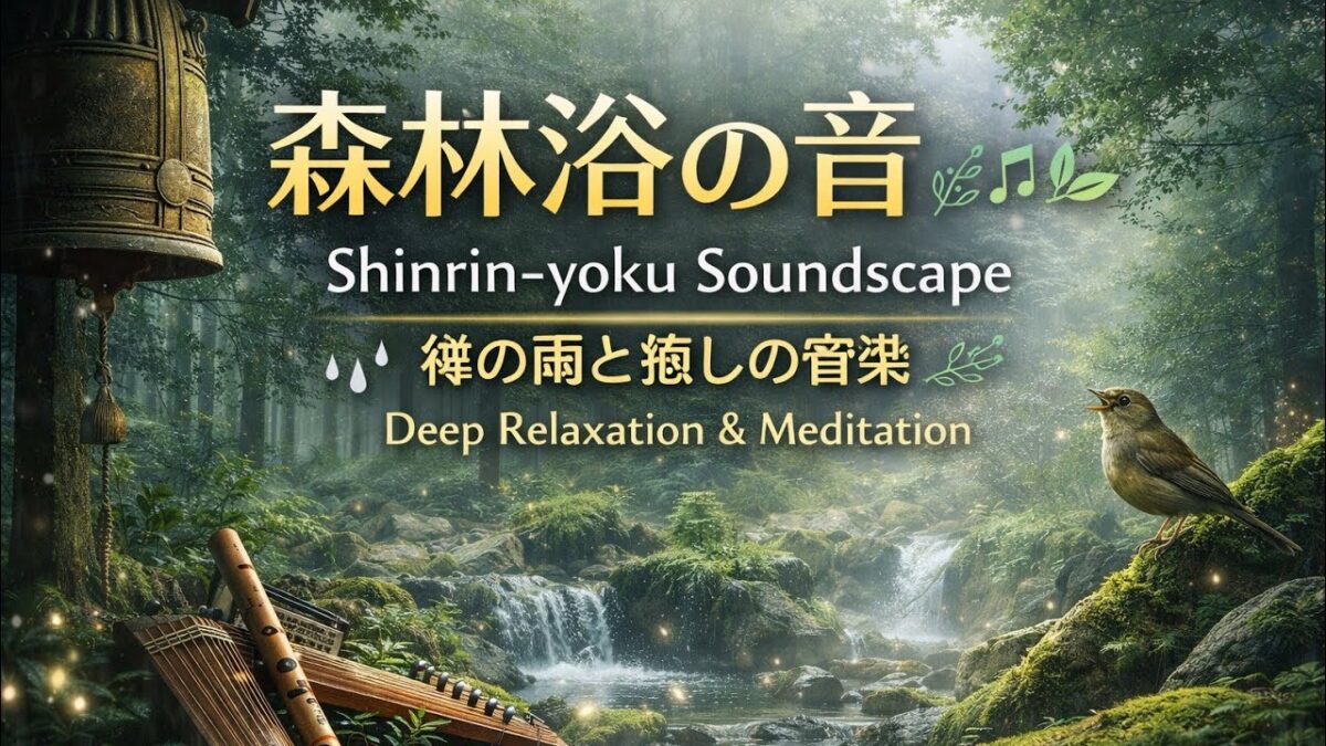 “Don’t Watch This If You Want to Stay Awake 🌧️ 森林浴の音 | Deep Sleep Zen Sound”