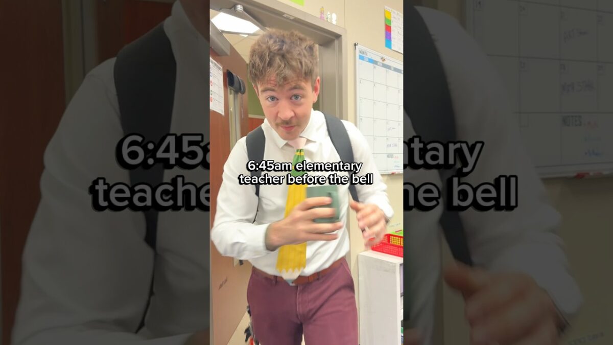 Elementary Teacher Monday Morning Routine