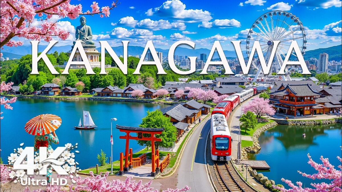 Kanagawa 4K | Ancient Kamakura Temples & Giant Buddha Gardens – Calm Nature Sounds