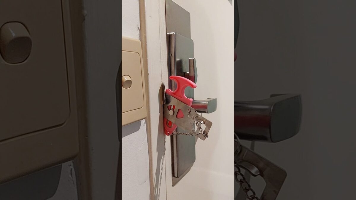 Katie grabbed 3 of these travel safety essentials! This is how they work