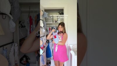 Morning routine 🤍💫 #mom #morningroutine #newborn #postpartum #momlife #vlog