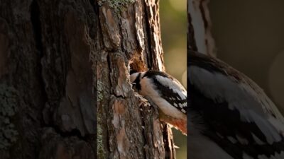 Nature’s Perfect Builder 🪵🐦 | Relaxing ASMR Loop #moonlitpulse