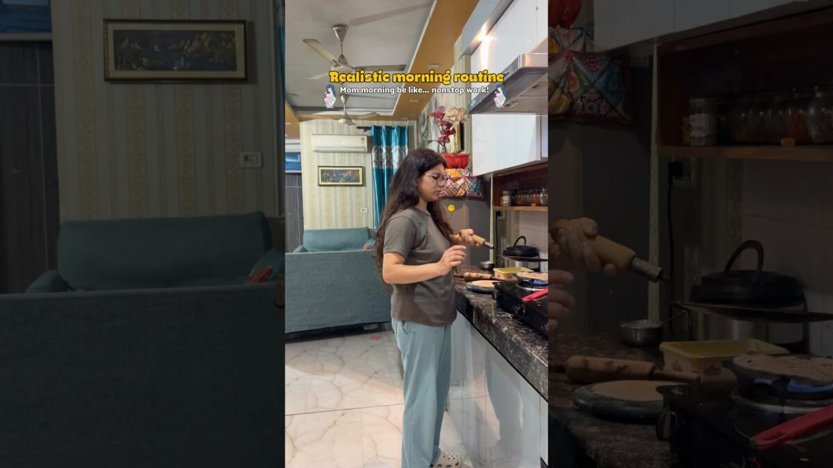 POV: Mom Life Morning Routine (Real & Unfiltered) #dailyvlog#indianmom#morningvlog#momroutine