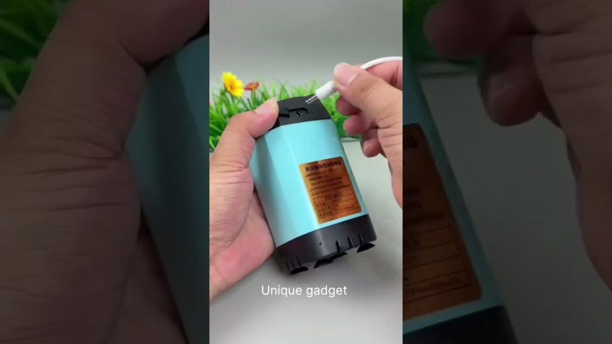 🚿 Portable Electric Shower Pump 💙 Camping Travel Shower 3 Modes ⚡ #CampingGear #OutdoorLife