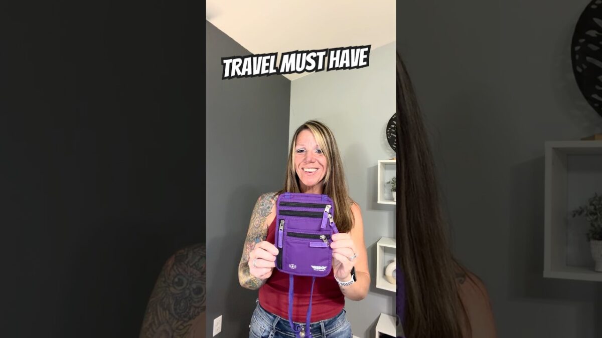 RFID Travel Wallet. Anti-Theft Must-Have for Safe Travel #travelessentials #RFIDwallet