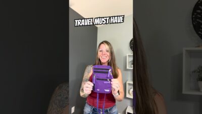 RFID Travel Wallet. Anti-Theft Must-Have for Safe Travel #travelessentials #RFIDwallet