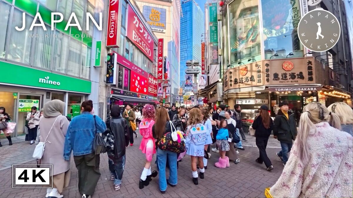 Shibuya Tokyo | Japan Walking Tour【4K | 60fps】