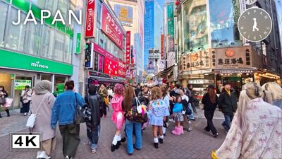 Shibuya Tokyo | Japan Walking Tour【4K | 60fps】