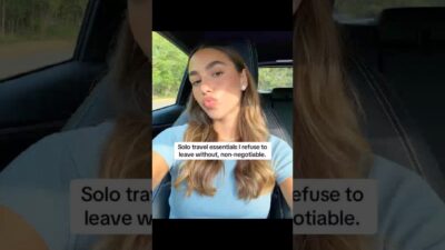 Solo travel essentials #youtubeshorts #youtubevideo #travel #tips #viralvideo #work #tech #corporate