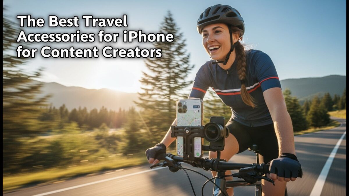 The Best Travel Accessories for iPhone for Content Creators