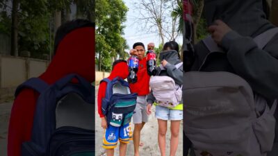 They were blindfolded! ‼️ Look what’s in their bags!