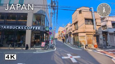 Tokyo Morning Walk Yutenji & Gakugei Area | Japan Walking Tour【4K | 60fps】