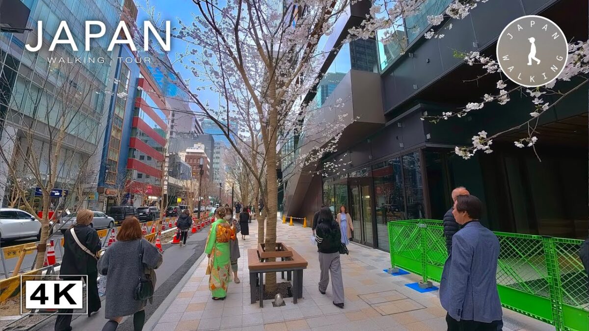 Tokyo Station to Jimbocho Book Town Walk | Japan Walking Tour【4K | 60fps】