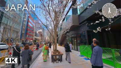 Tokyo Station to Jimbocho Book Town Walk | Japan Walking Tour【4K | 60fps】