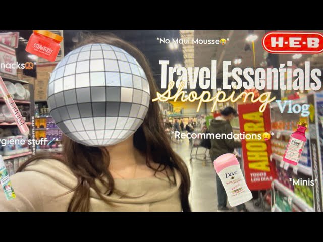 Travel essentials shopping 🛍️✈️✨| Shopping Vlog |